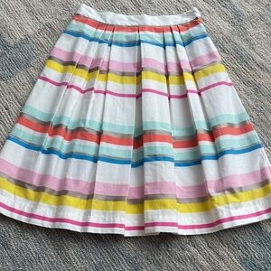 Kate Spade Colorful Pleated Skirt